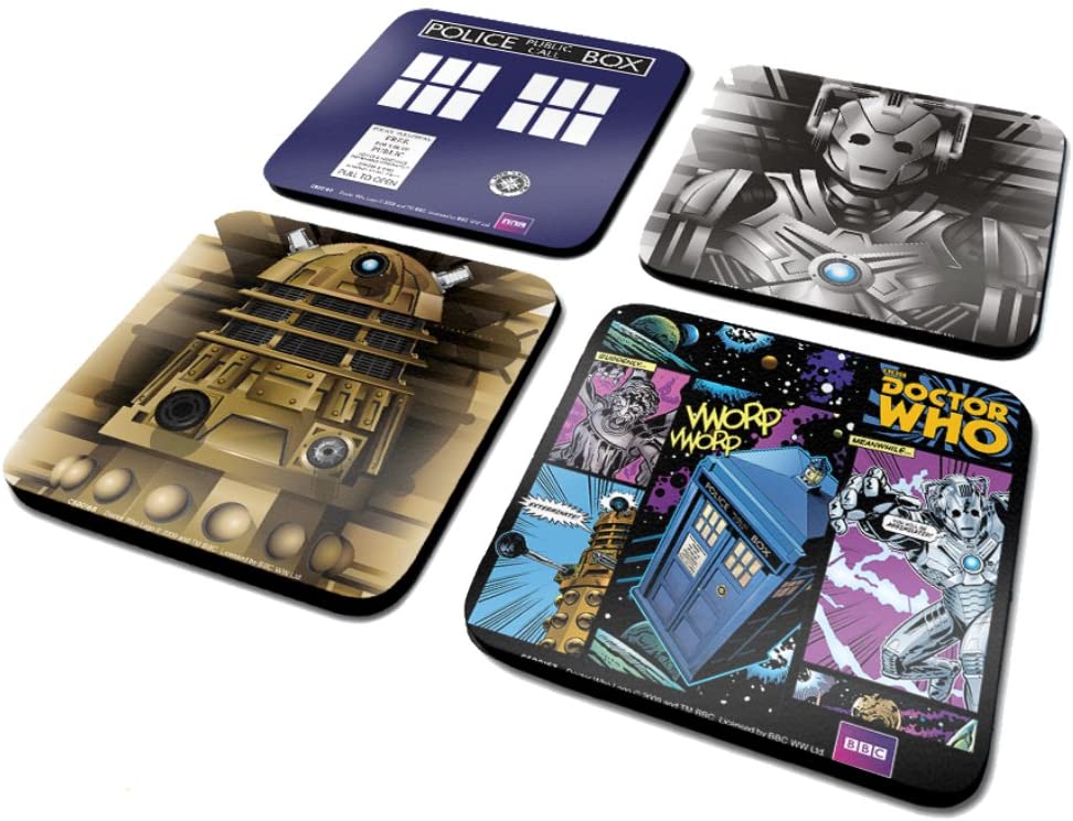 Doctor Who - 4 Coaster Set