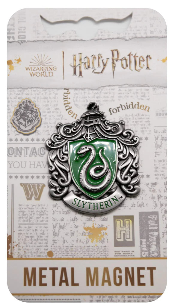 Slytherin Crest Metal Magnet