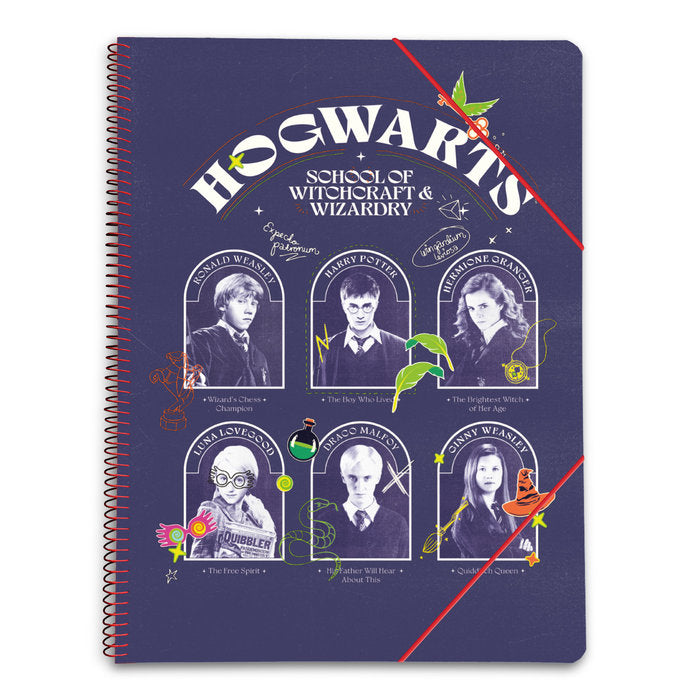 A4 School of Witchcraft & Wizardry Notebook