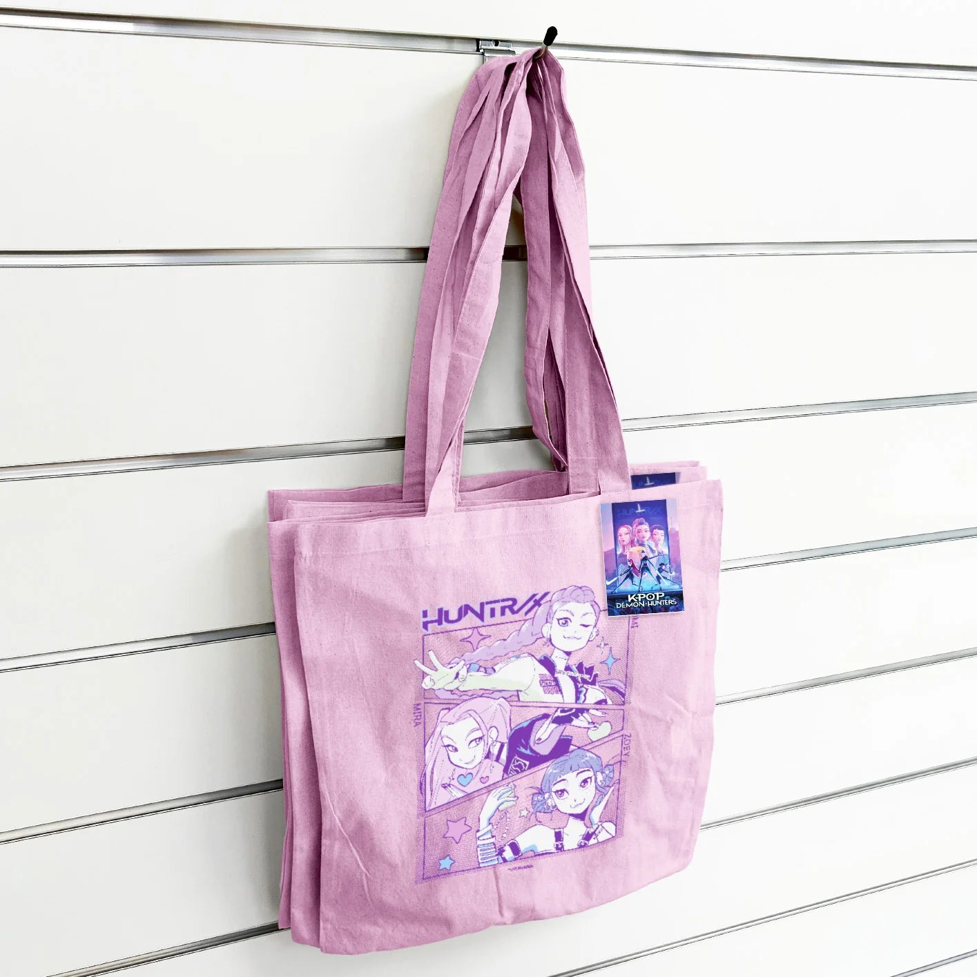 Huntrix Light Pink Tote Bag