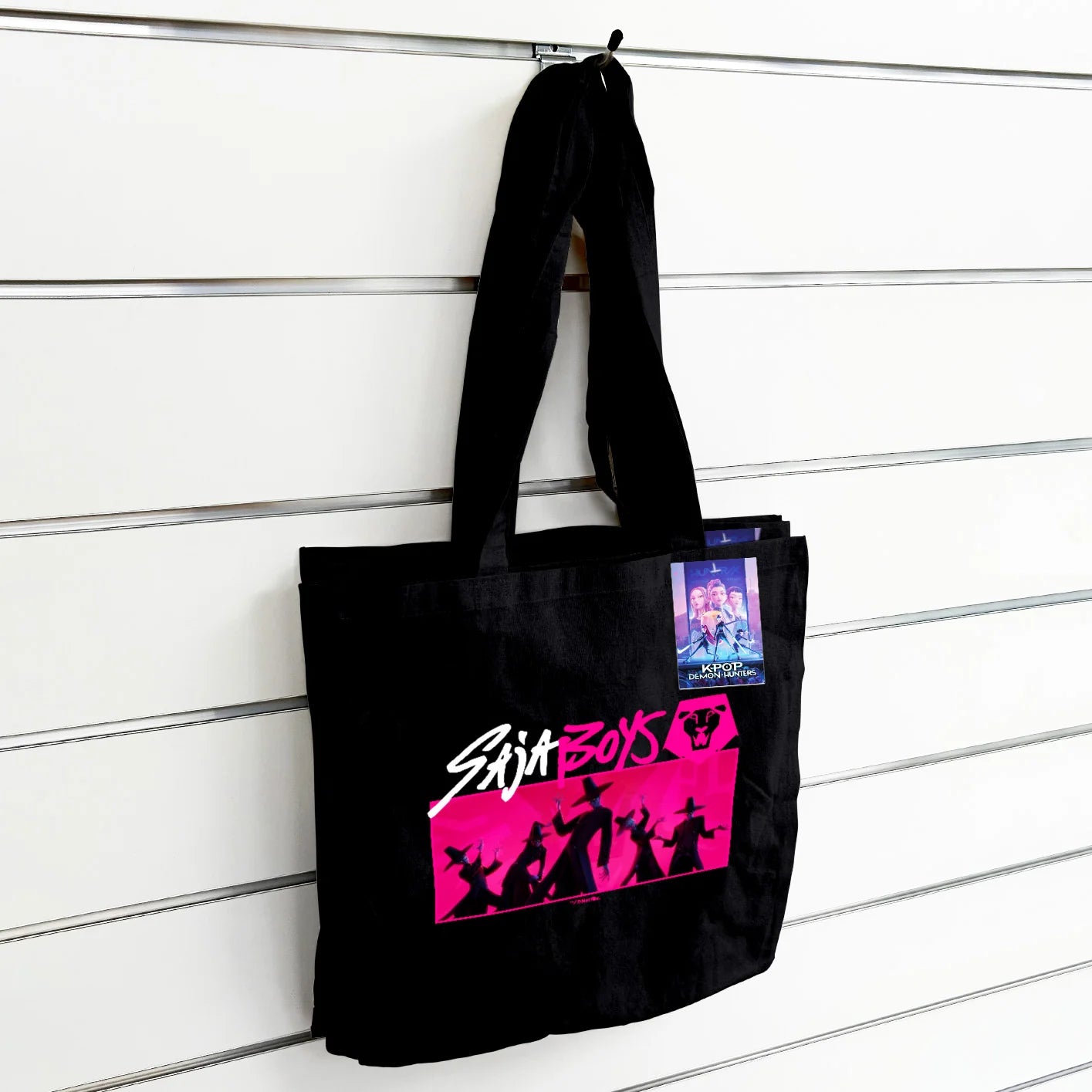 Saja Boys Black Tote Bag