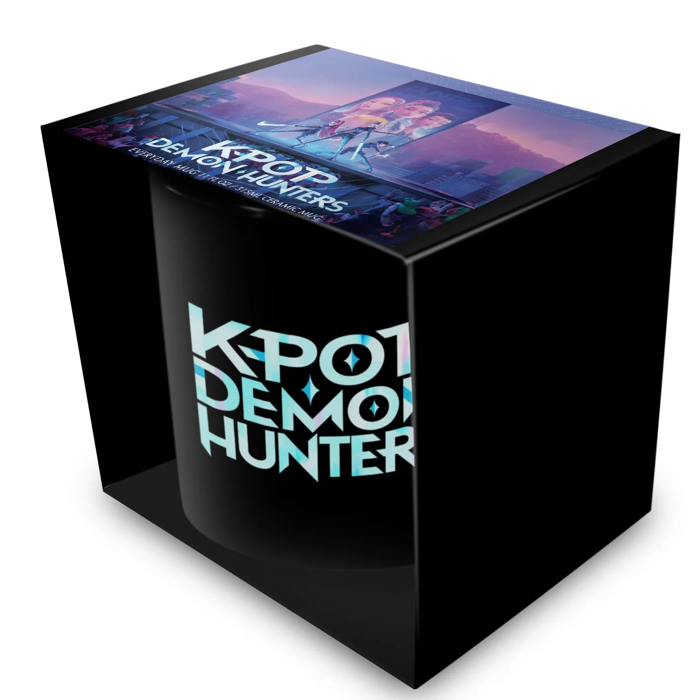 K-Pop Logo Black Pod Mug