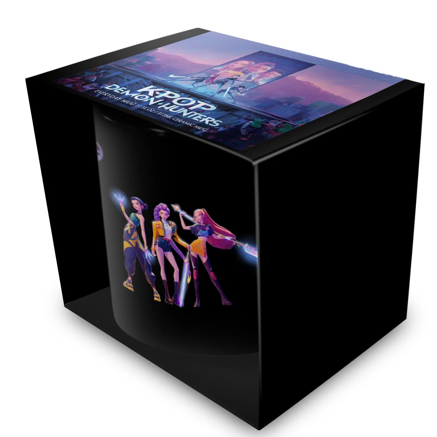 Huntrix Black Pod Mug