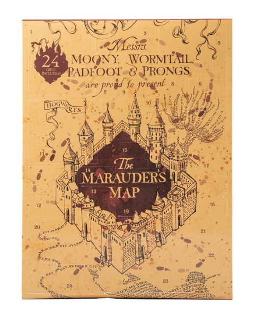 Marauders Map Advent Calendar A Harry Potter Christmas from House of