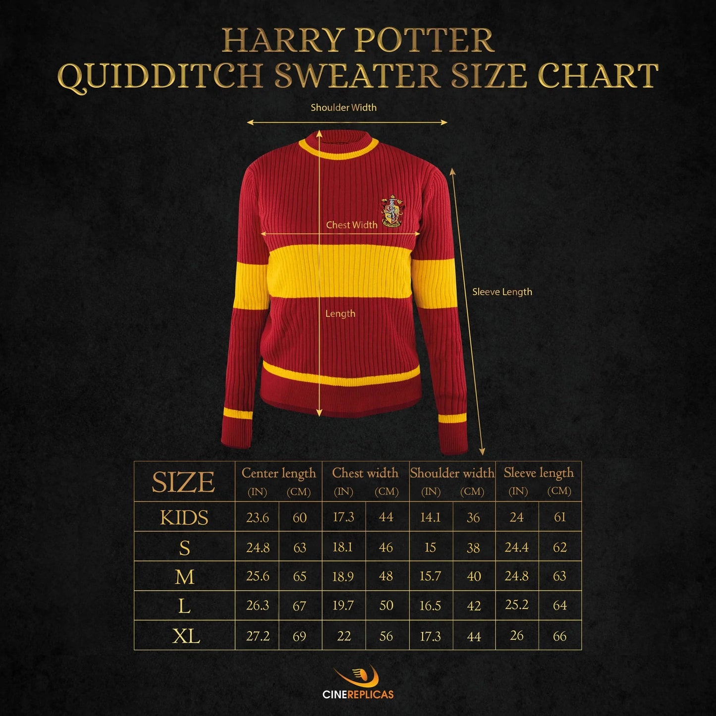 Gryffindor Quidditch Sweatshirt