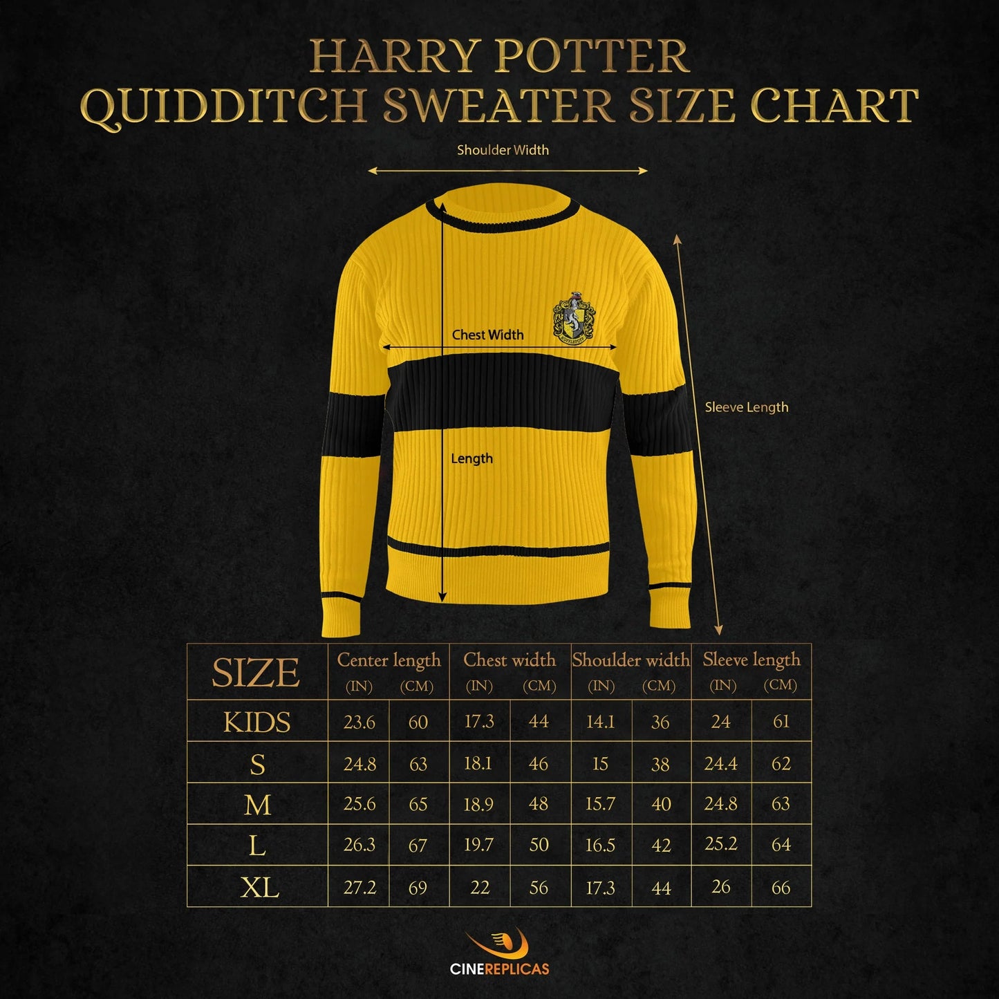 Hufflepuff Quidditch Sweatshirt