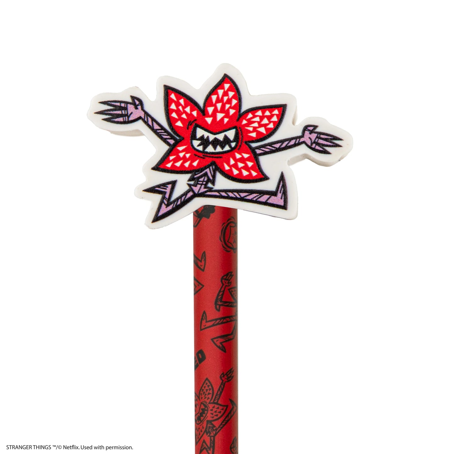 Stranger Things Pencil with Rubber - Demogorgon