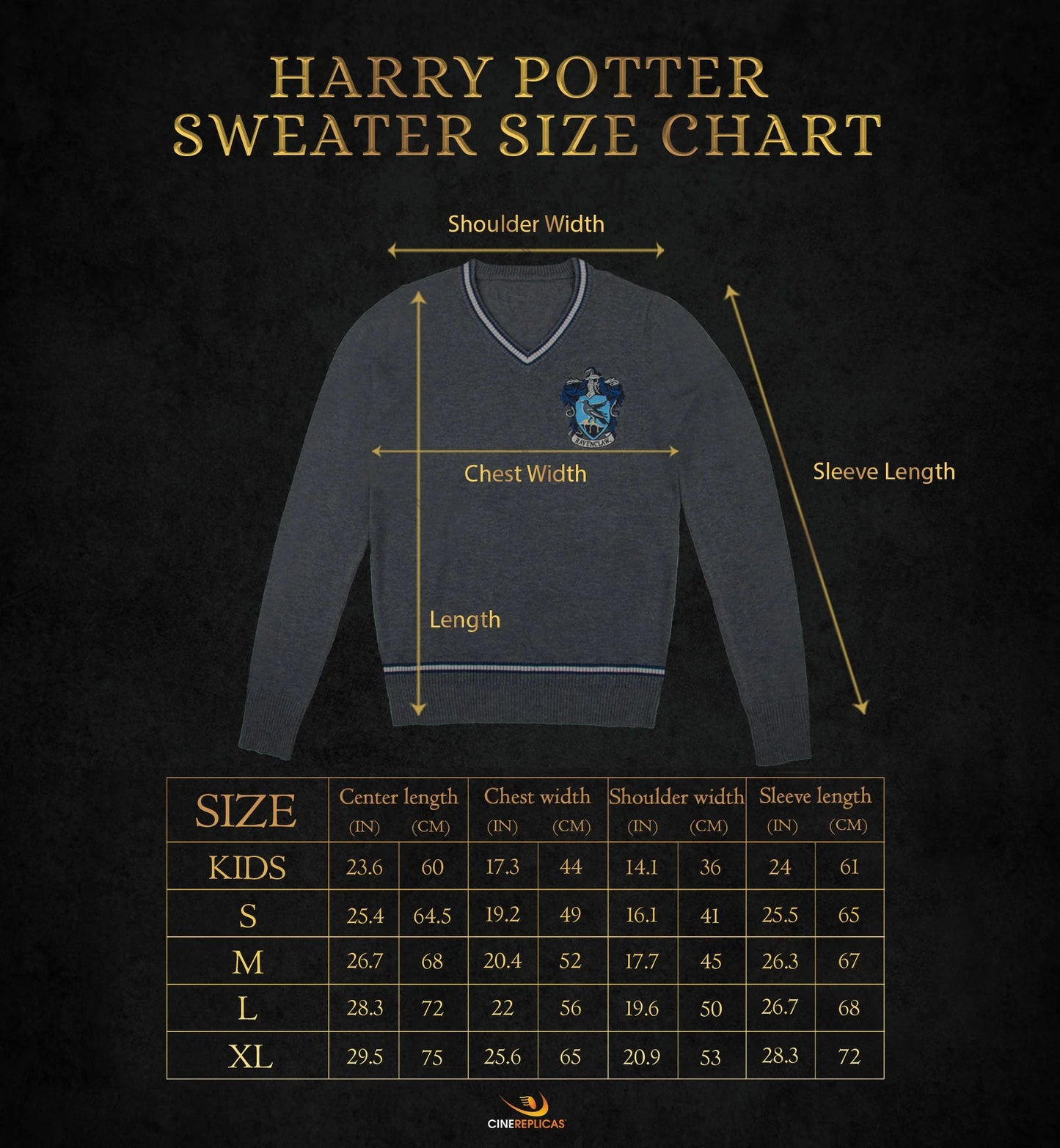 Harry Potter Ravenclaw Pullover Sweatshirt