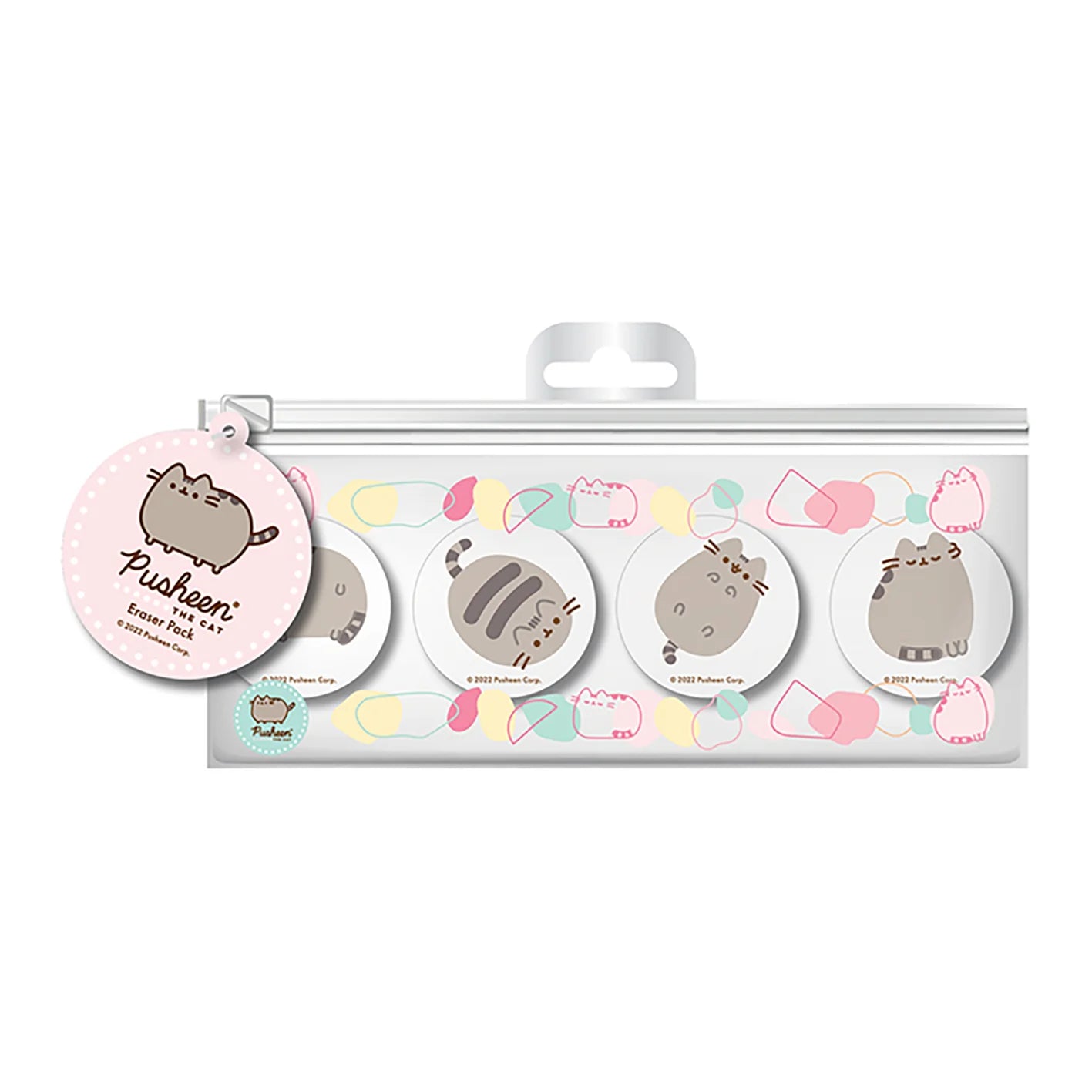 Pusheen Botanical Eraser Set