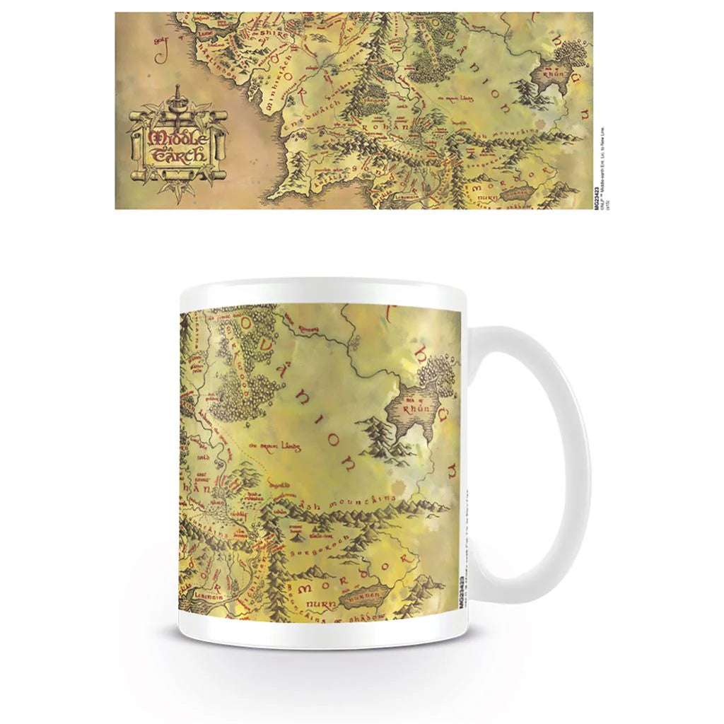 Lord of The Rings Middle Earth Mug