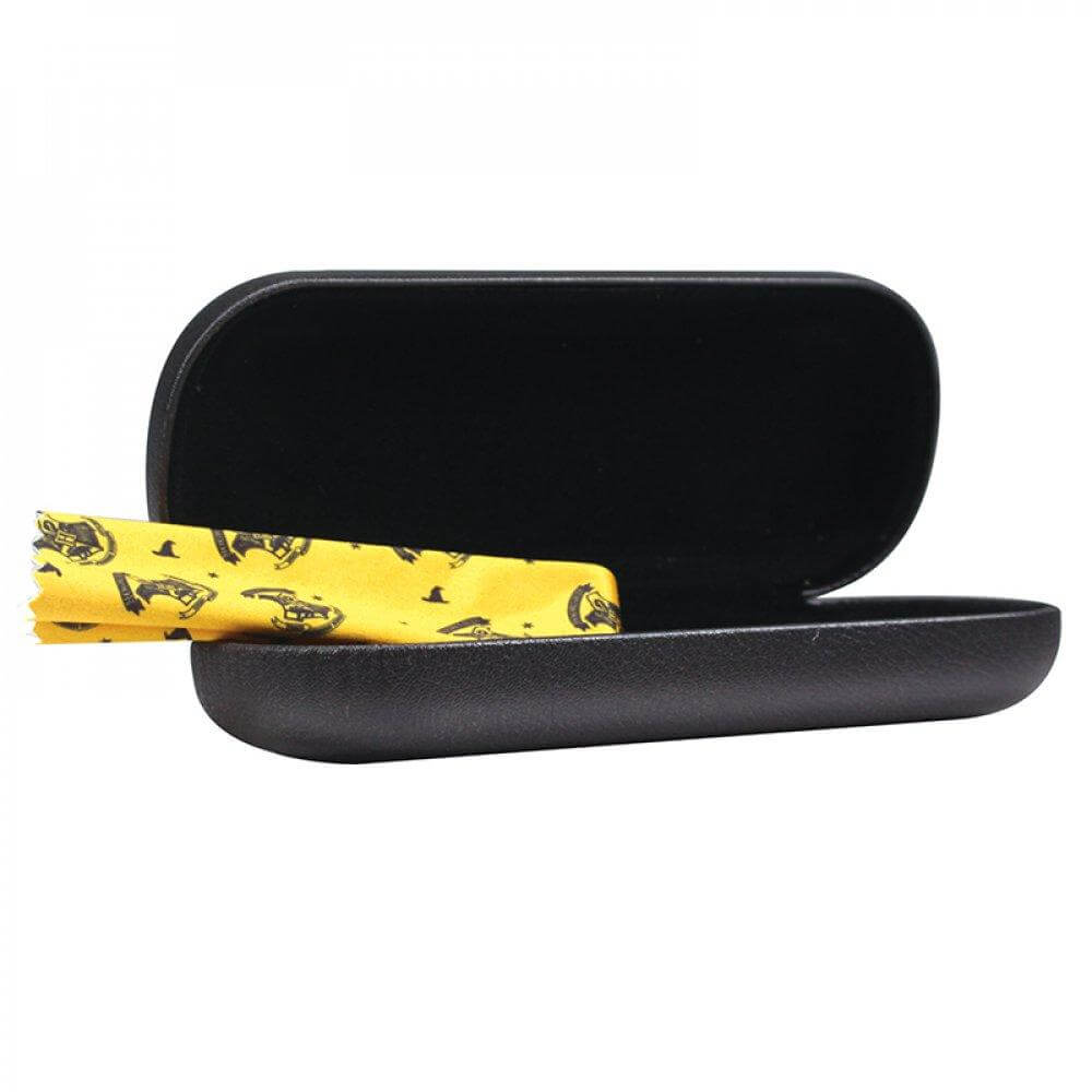 Harry Potter Hufflepuff Eyeglasses Case with Cleaning Cloth