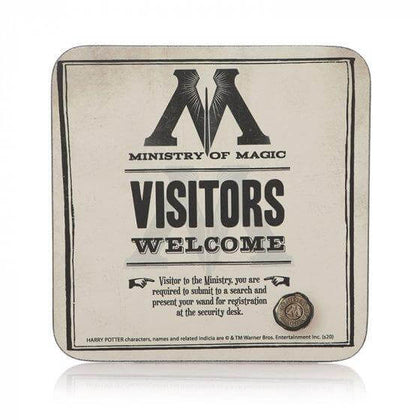 Official Harry Potter Ministry Of Magic Coaster at the best quality and price at House Of Spells- Fandom Collectable Shop. Get Your Harry Potter Ministry Of Magic Coaster now with 15% discount using code FANDOM at Checkout. www.houseofspells.co.uk.