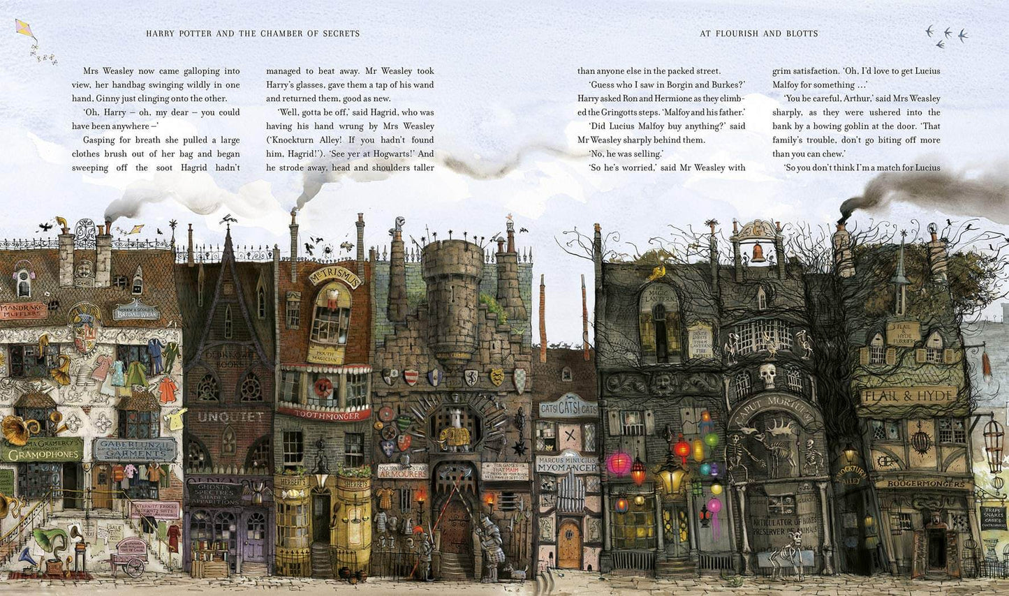 Official Harry Potter and The Chamber of Secrets: Illustrated Edition at the best quality and price at House Of Spells- Fandom Collectable Shop. Get Your Harry Potter and The Chamber of Secrets: Illustrated Edition now with 15% discount using code FANDOM at Checkout. www.houseofspells.co.uk.