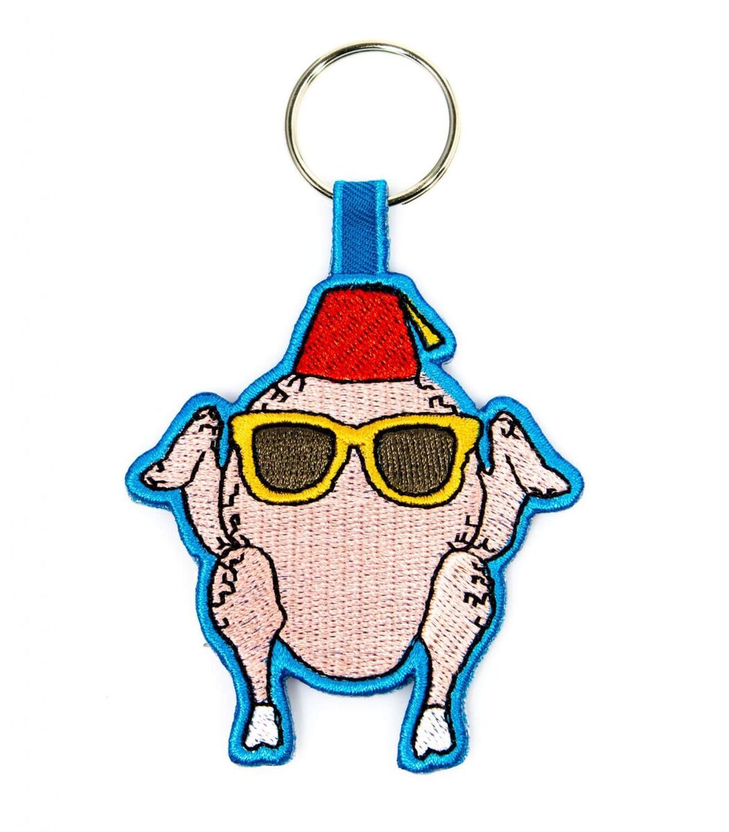 《老友记》(中央公园咖啡馆)编织钥匙扣