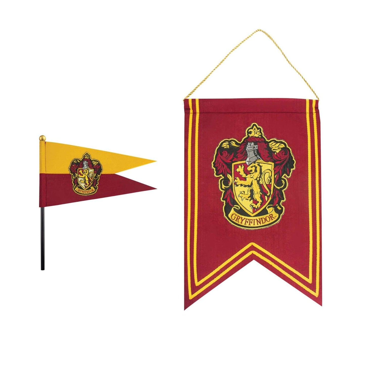 Gryffindor Banner & Flag Set