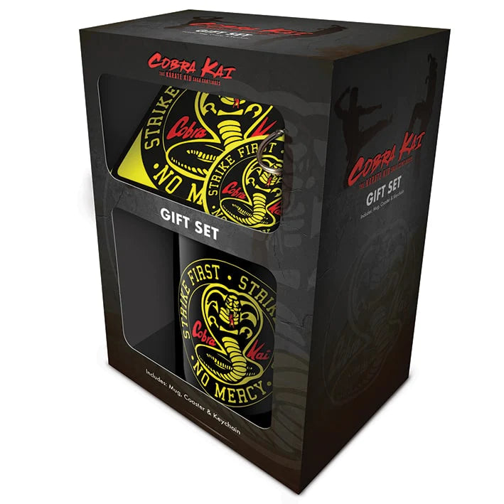 Cobra Kai Mug Coaster Keychain Set