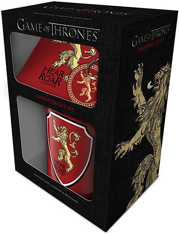 Game of Throne LANNISTER MUG COASTER&KE