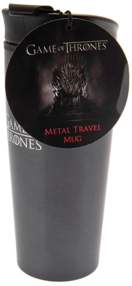 Game of Thrones Metal Travel Mug (I Know Things) A Game of Thrones