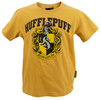 Kids- Hufflepuff Printed T-Shirt - Harry Potter clothes