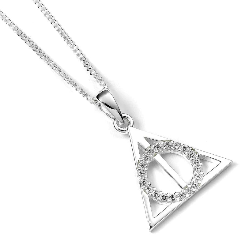 Harry Potter Deathly Hallows Clip on Charm Embellished with Swarovski® Crystals- Harry Potter shop