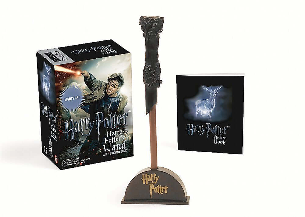 Light-up Harry's Wand with Sticker Book