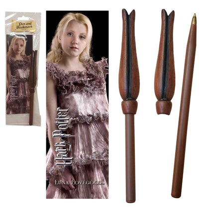 Luna Wand Pen And Bookmark- Harry Potter Store