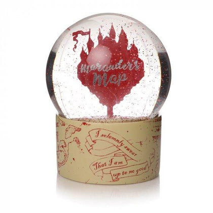 Marauder's Map Snow Globe