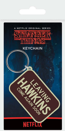 Stranger Things Leaving Hawkins Keychain