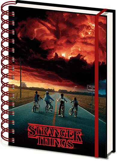 Stranger Things (Mind Flayer) 3D Cover A5 Wiro Notebook