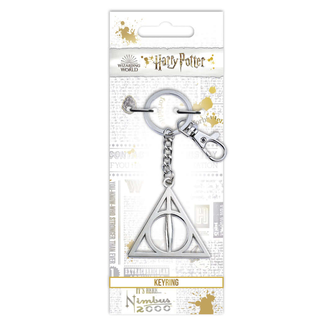 Harry potter deathly hallows on sale keyring