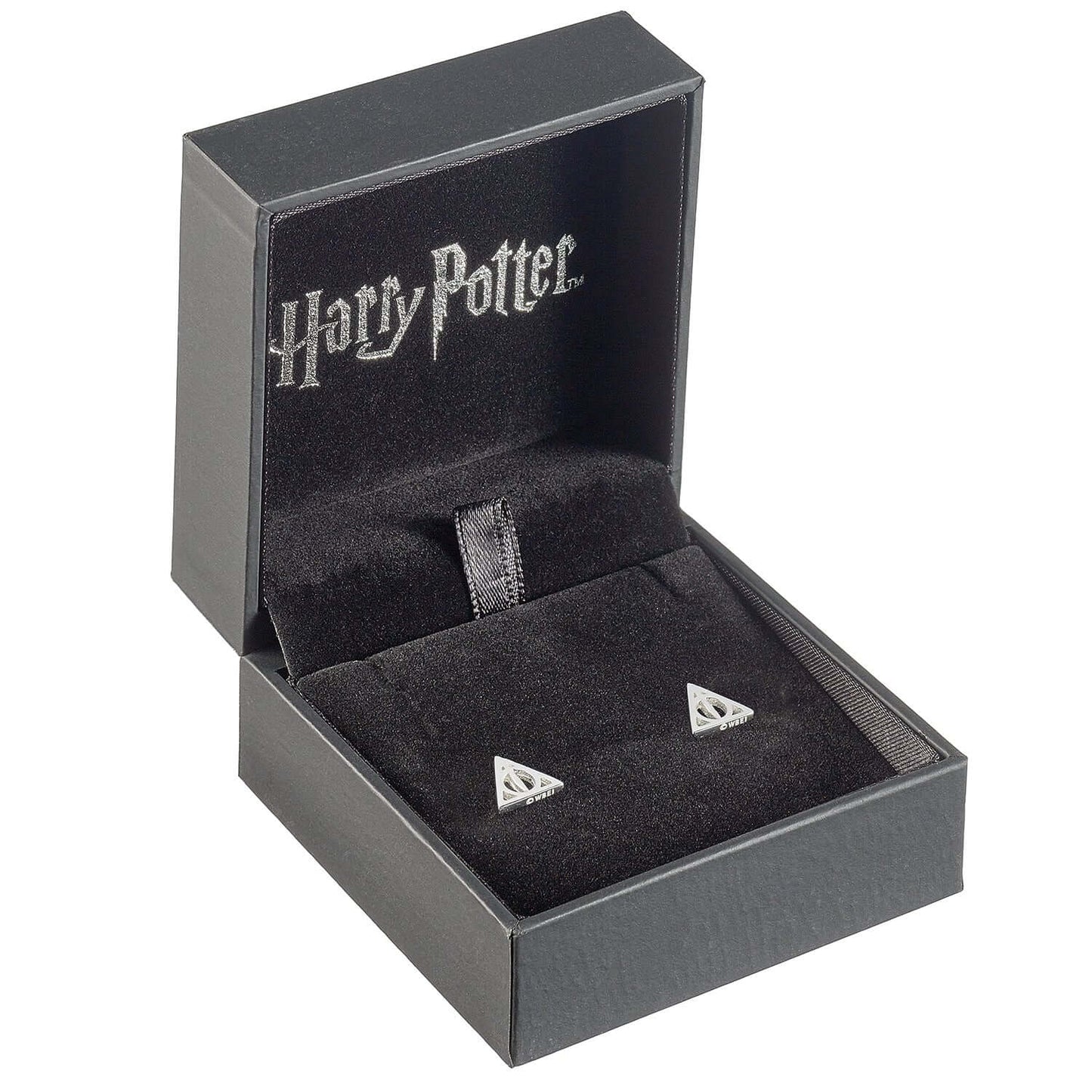 Deathly Hallows Stud Sterling Silver Earrings