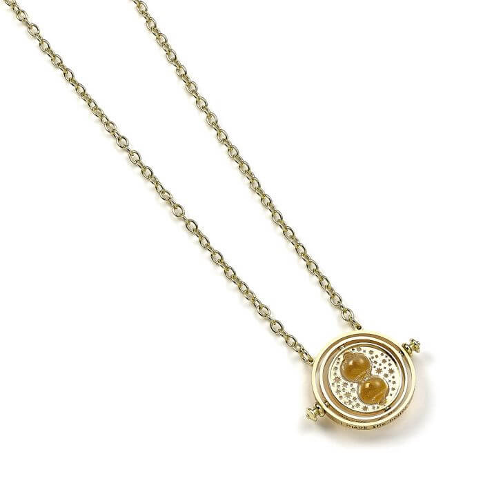 Harry Potter 30Mm Spinning Time Turner Necklace - House Of Spells