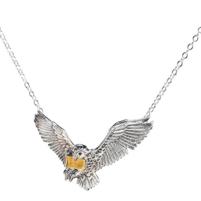 The Flying Hedwig Pendant - House Of Spells