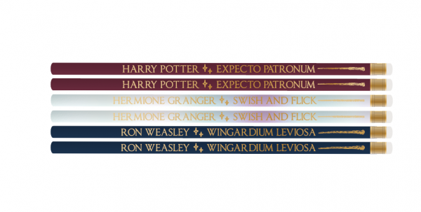 STATHP06 Pencils Set of 6 - Harry Potter Wands