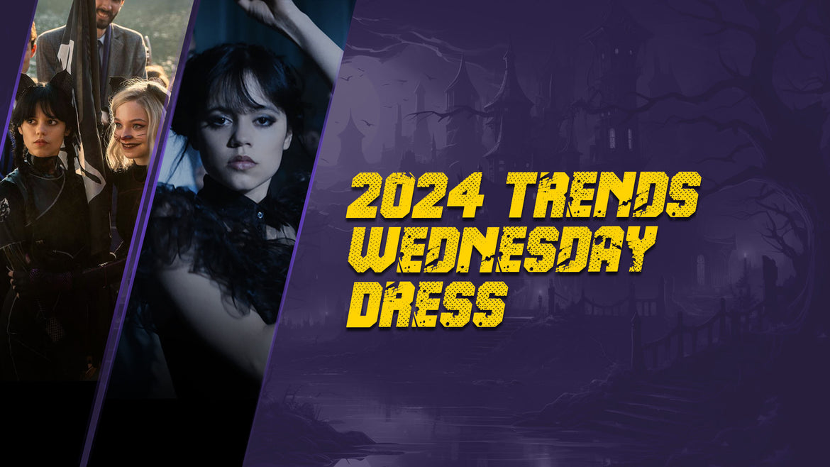 2024 Trends: Wednesday Dress, Wednesday Addams gifts