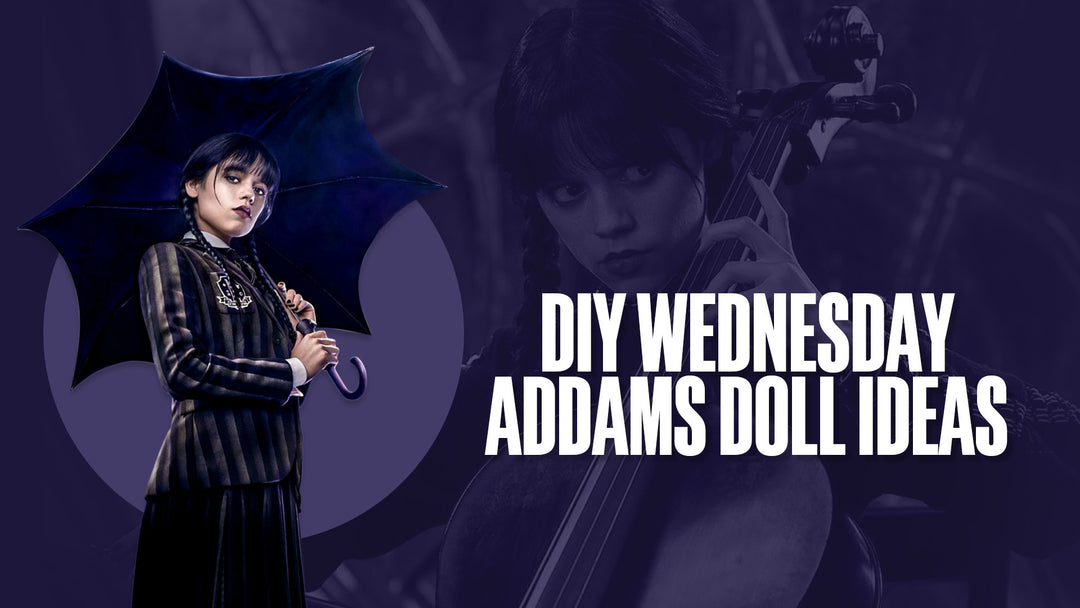 DIY Wednesday Addams Doll Ideas, Wednesday Addams merchandise