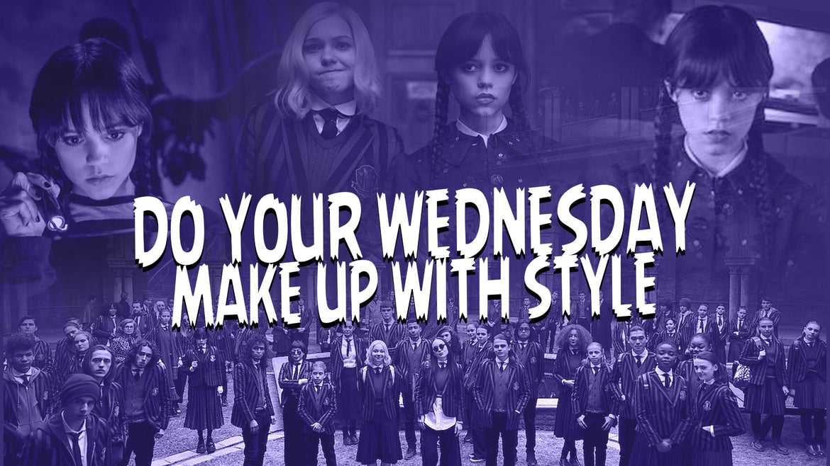 Do Your Wednesday Makeup with Style, Wednesday Addams toys