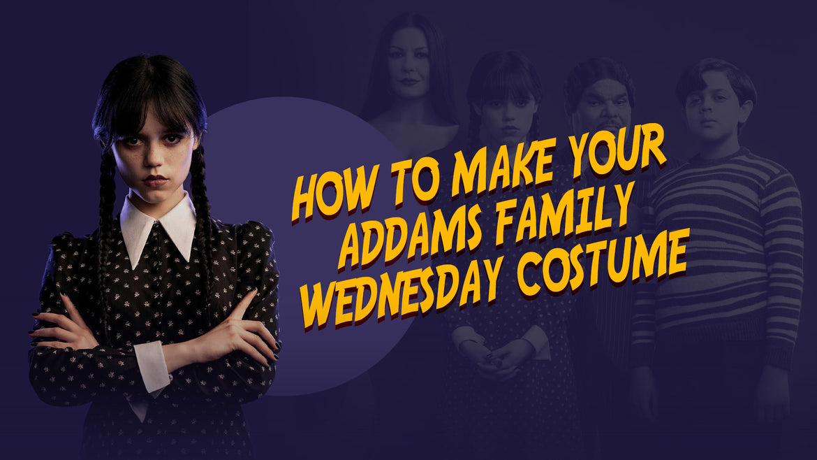 How to Make Your Addams Family Wednesday Costume