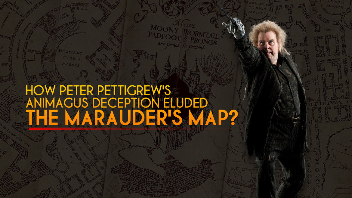 How Peter Pettigrew's Animagus Deception Eluded the Marauder's Map?