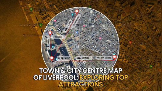 Town & city centre map of Liverpool