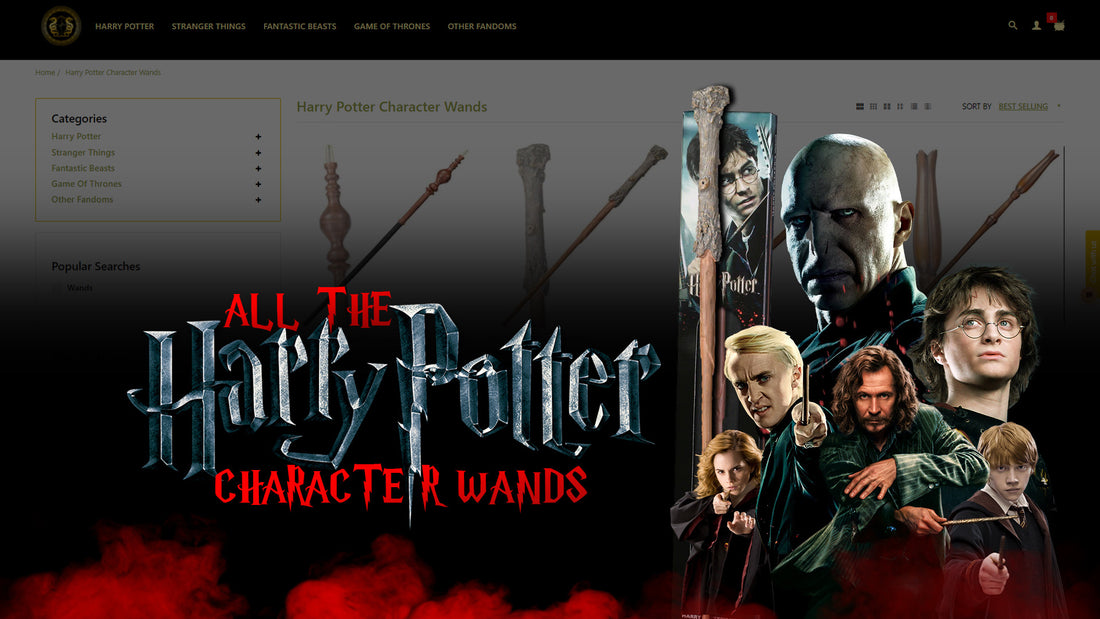 All the Harry Potter Character Wands