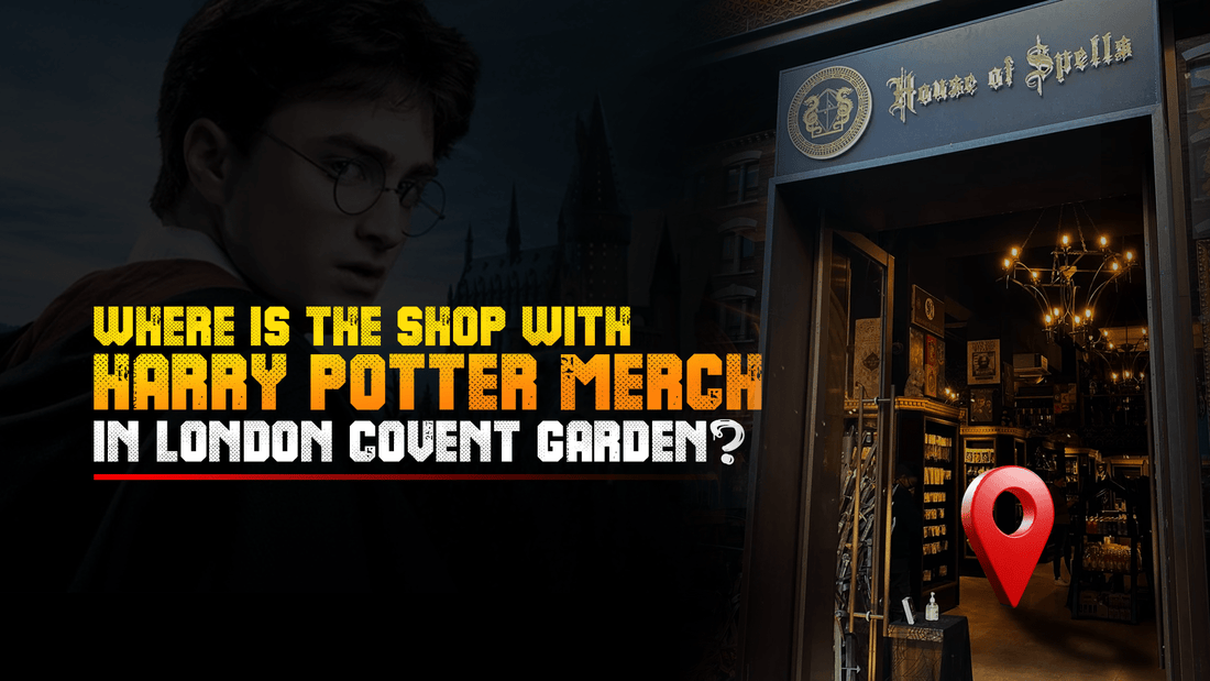 Where is the shop with Harry Potter merch in London Covent Garden?