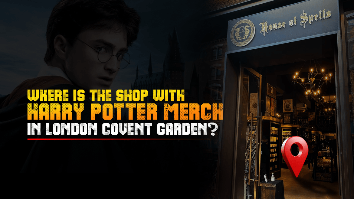 Where is the shop with Harry Potter merch in London Covent Garden?