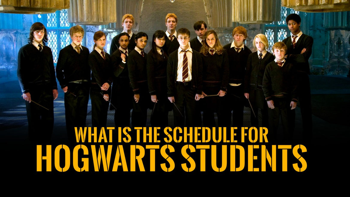 What is the Schedule for Hogwarts Students?