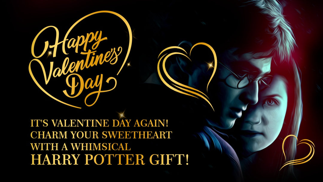 IT'S VALENTINE DAY AGAIN! CHARM YOUR SWEETHEART WITH A WHIMSICAL HARRY POTTER GIFT!