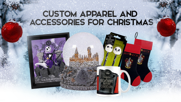 Custom Apparel and Accessories for Christmas