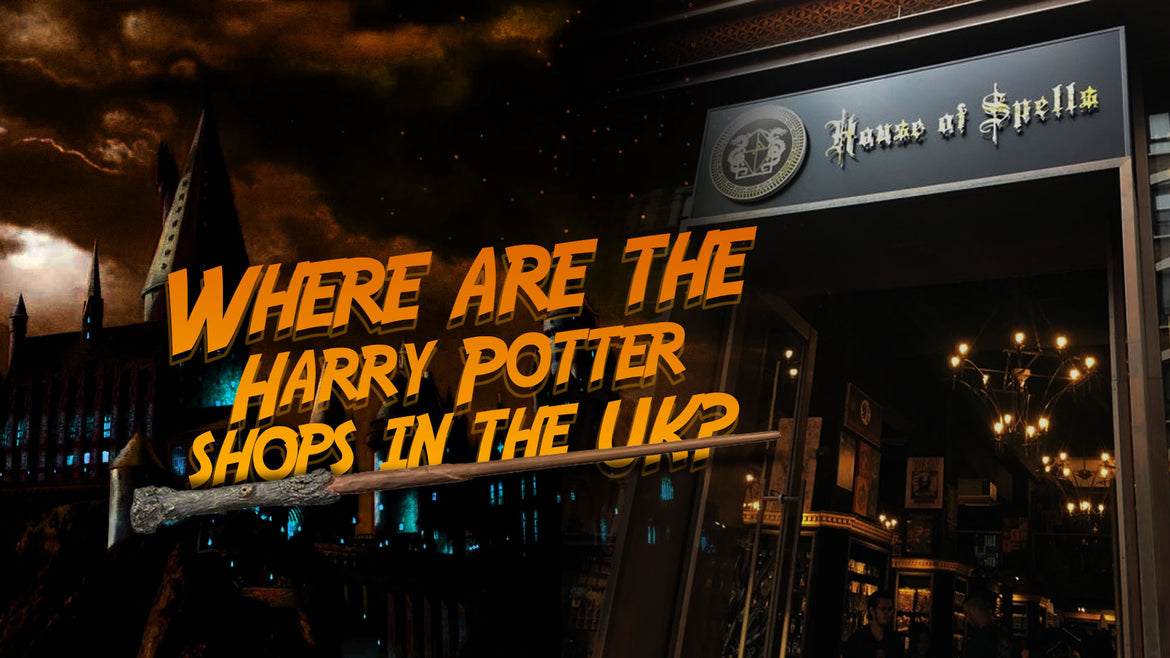 Where are the Harry Potter shops in the UK?