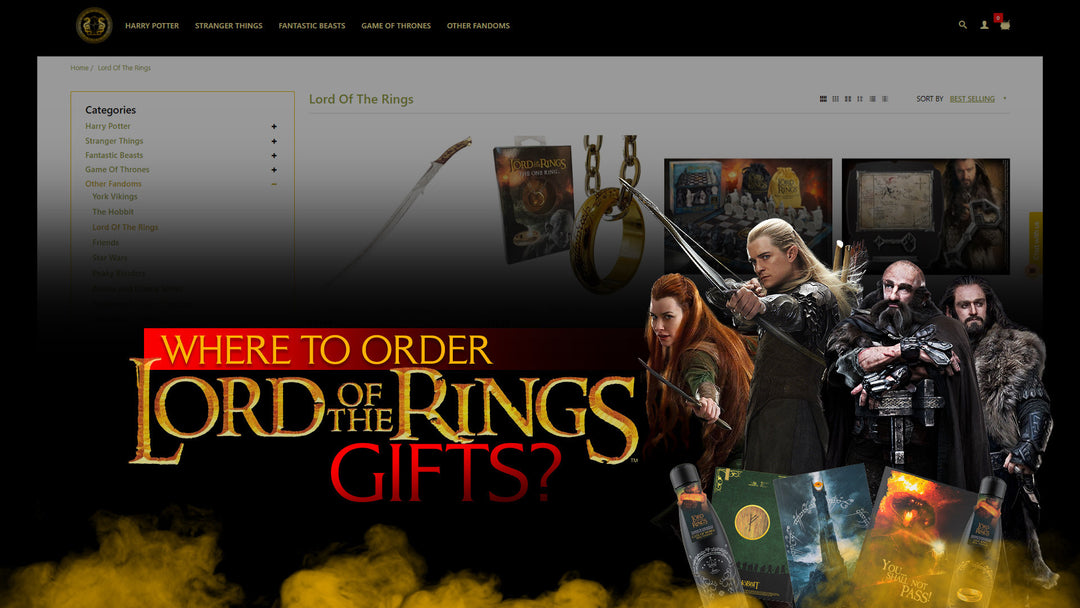 Where to Order Lord of the Rings Gifts?