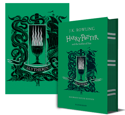 Harry Potter Slytherin House Books