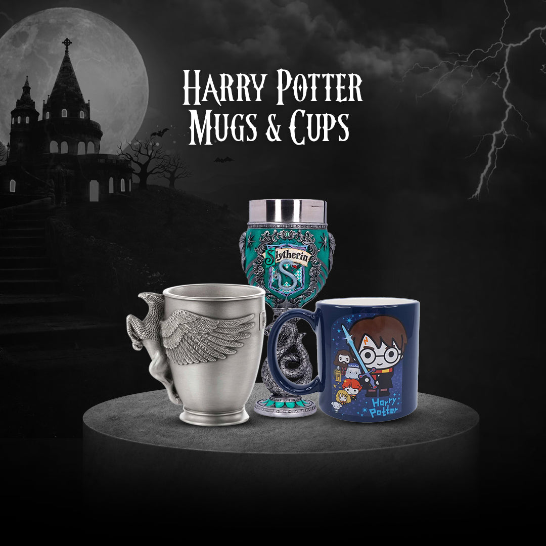 Harry Potter Mugs, Cups & Glasses Official Merchandise